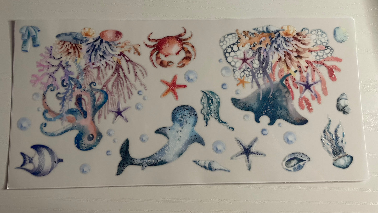 Sea Creatures Wrap #1