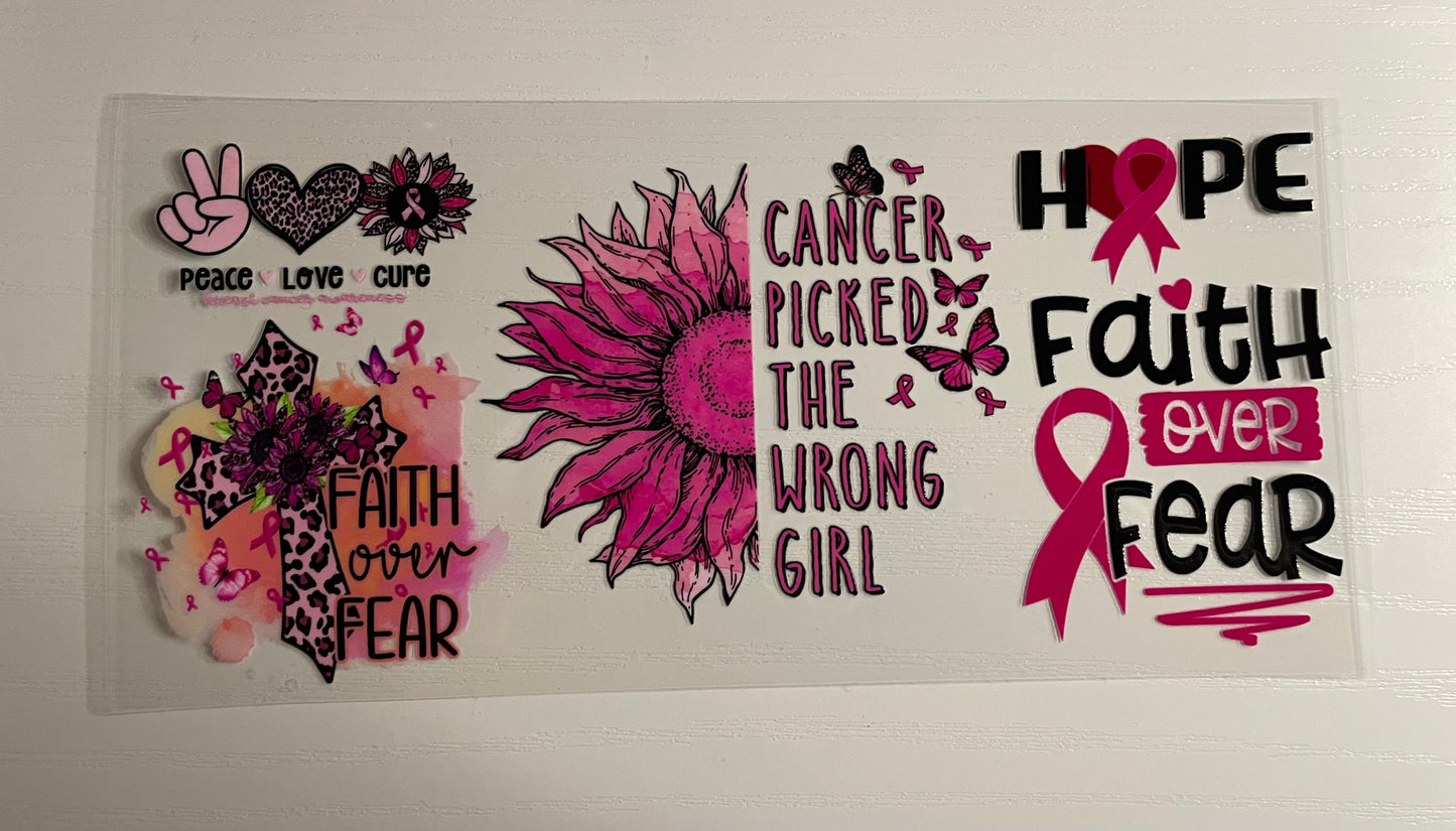 Cancer Picked The Wrong Girl Wrap