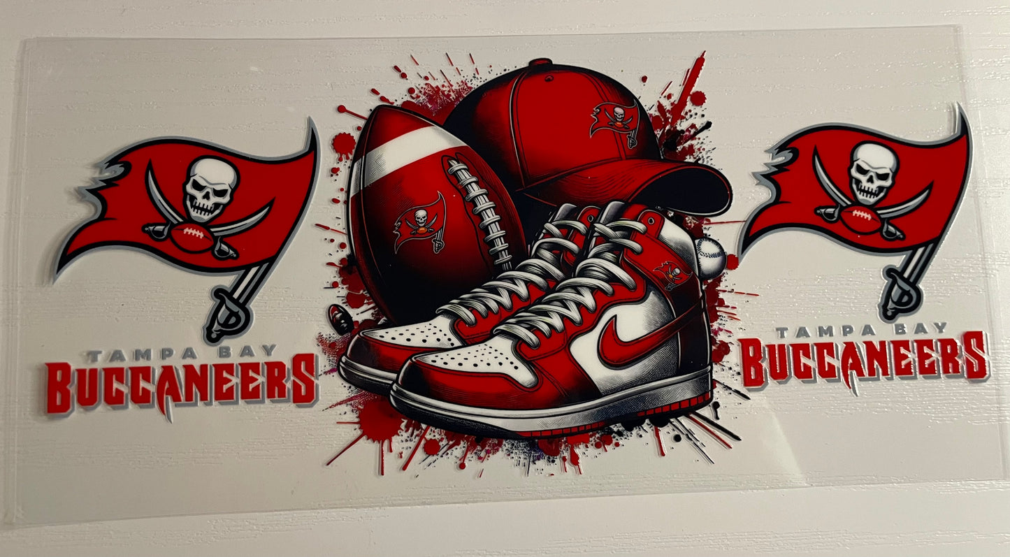 Bucs Hat, Football, Shoes Wrap