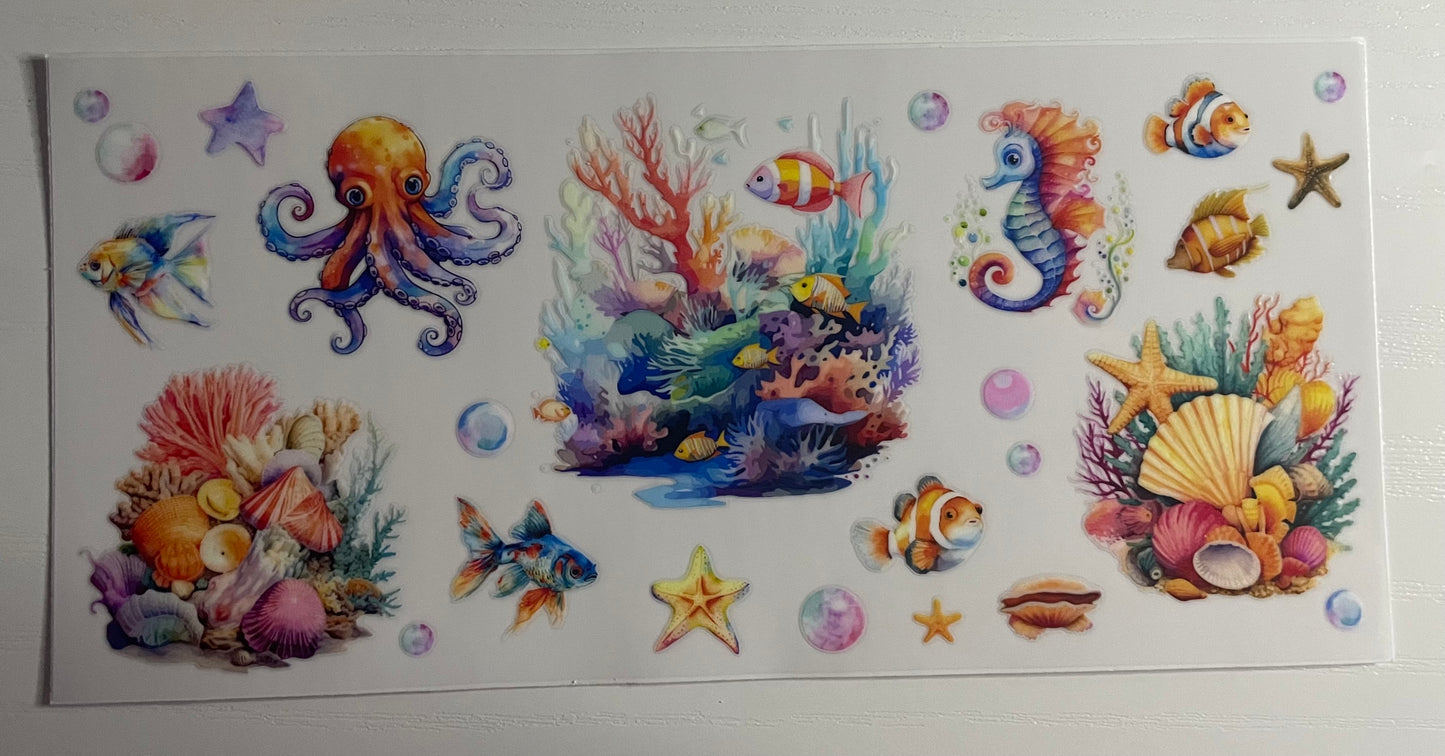 Sea Creatures Wrap #3