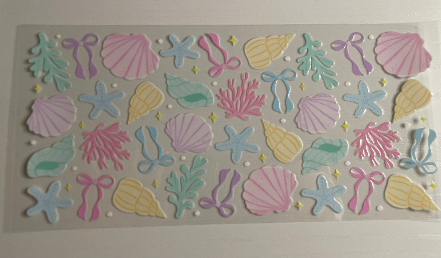 Sea Shells & Bows Wrap