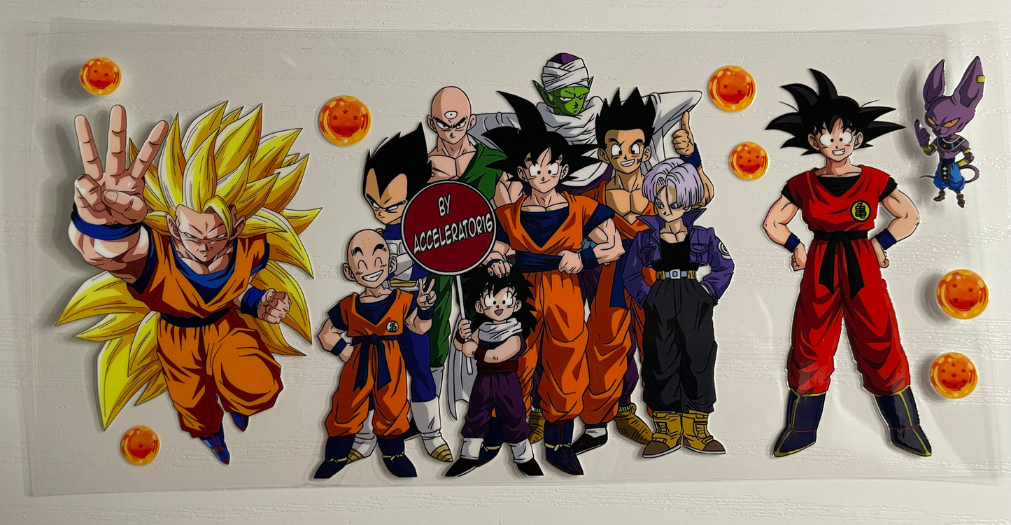 Goku friends and family wrap 