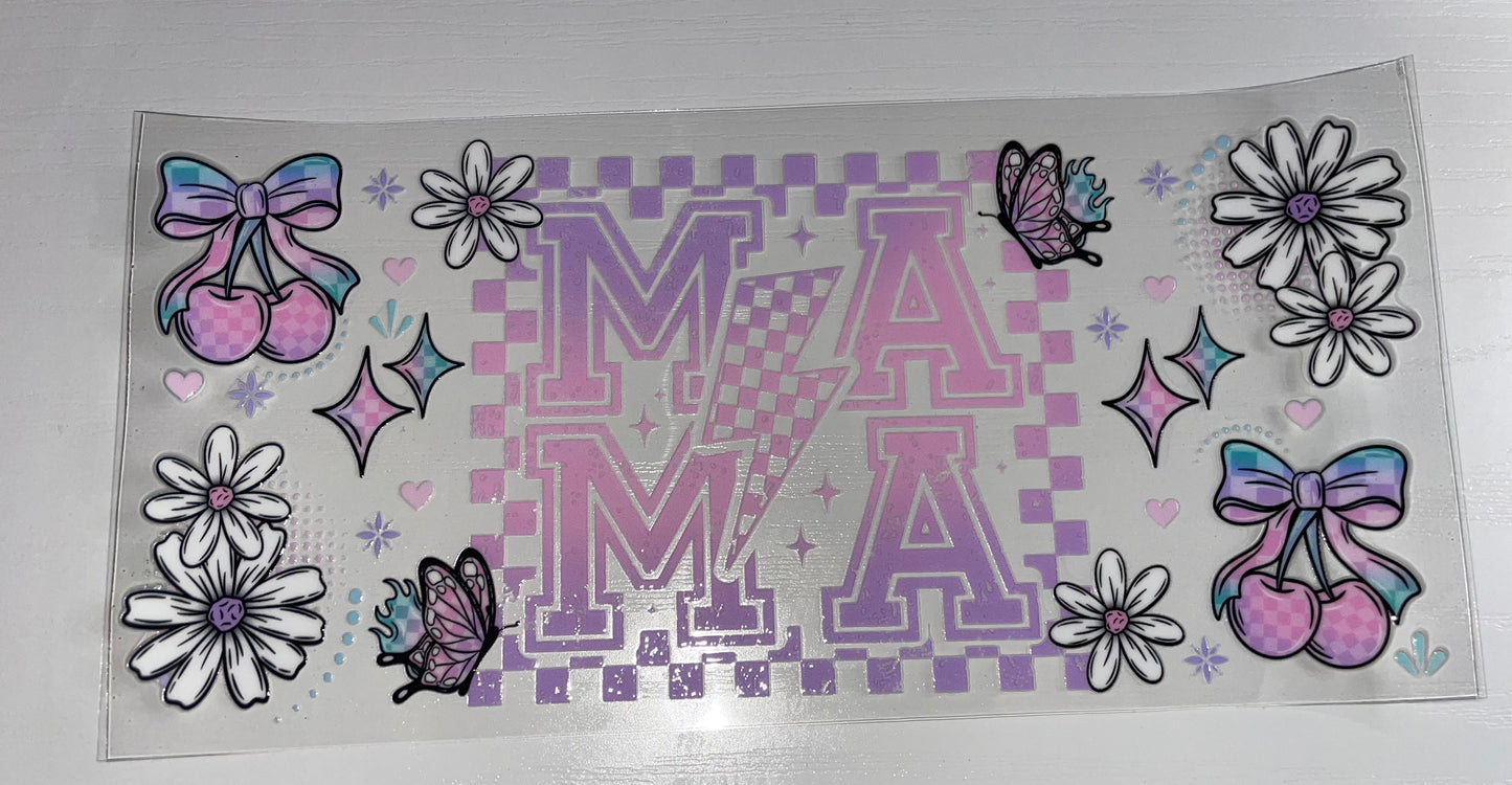 MAMA purple/pink lightening wrap