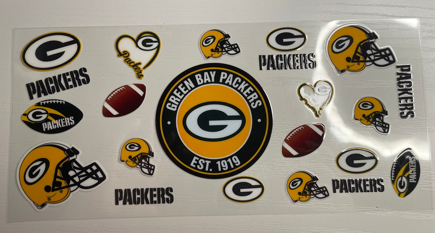 Green and Yellow Football Team