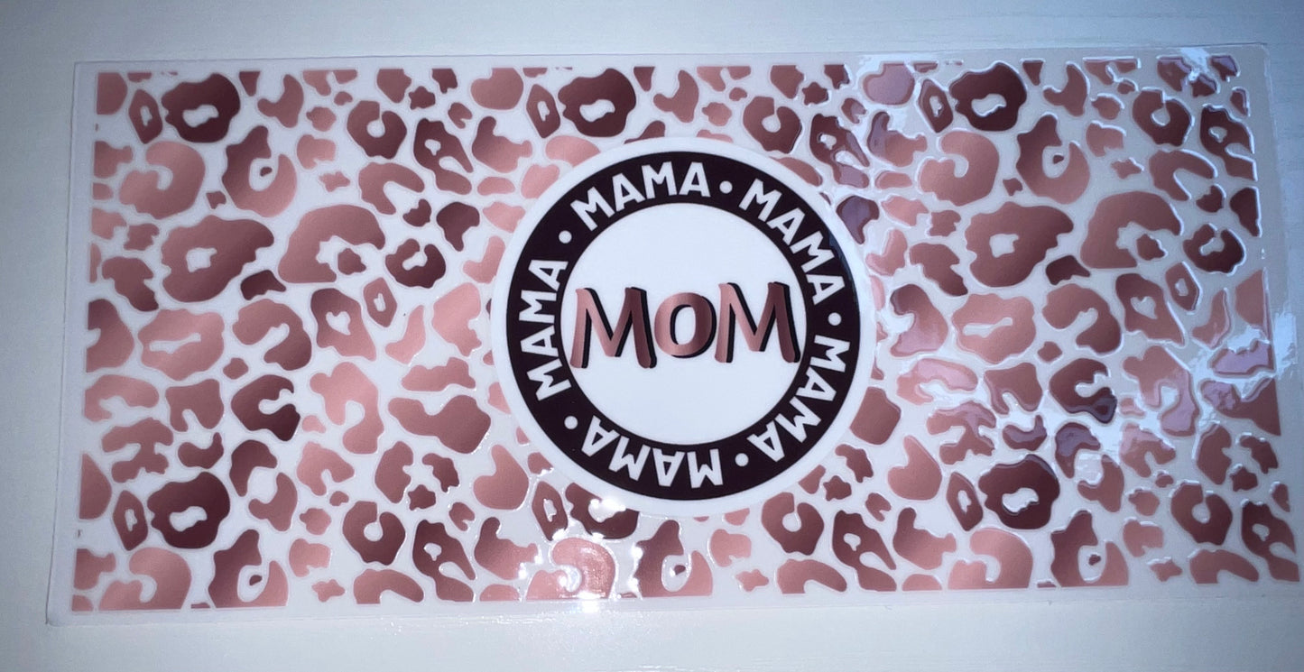 Rose Gold Cheetah Print Wrap