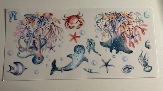 Sea Creatures Wrap #1