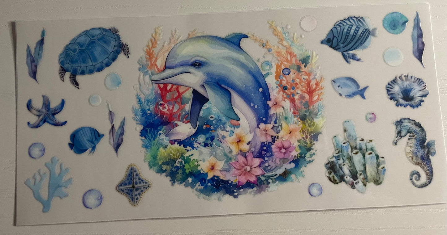 Sea Creatures Wrap #6