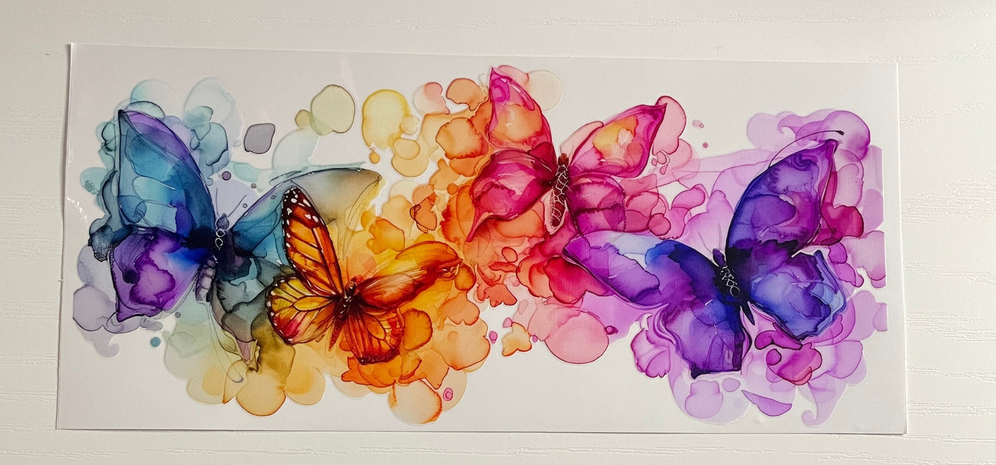 Colorful Butterfly #4 Wrap