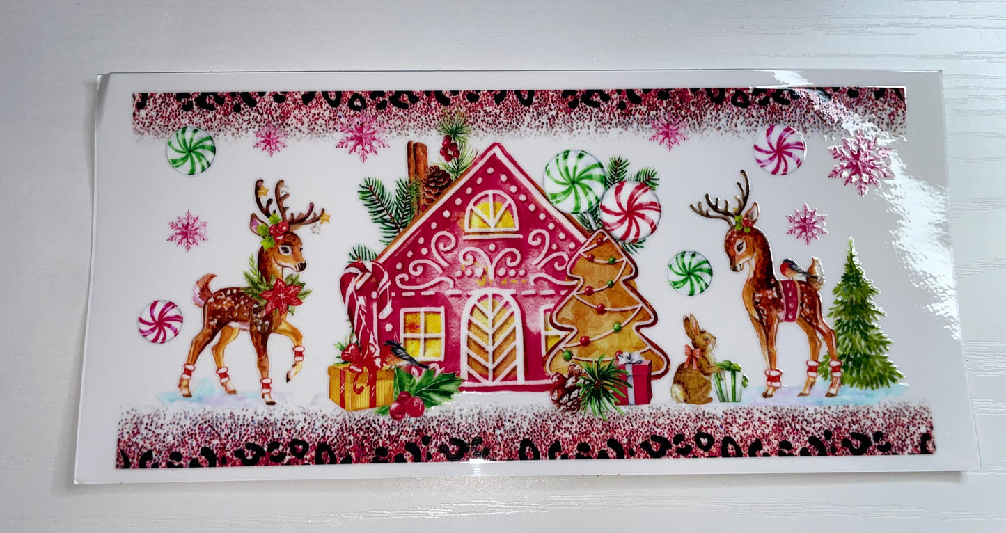 Gingerbread House & Reindeer Wrap