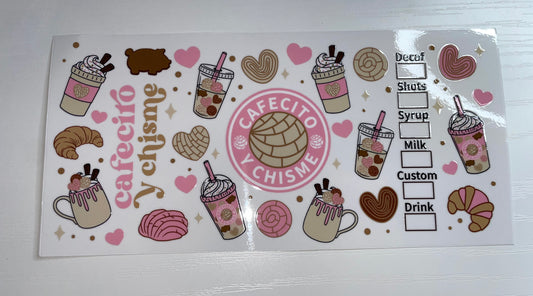 Cafecito Y Chisme Coffee Wrap