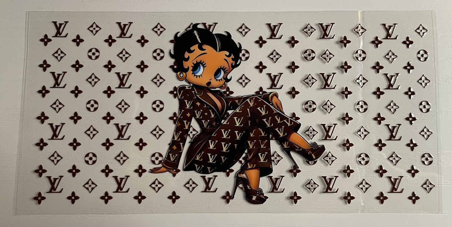 LV brown fit BB Wrap