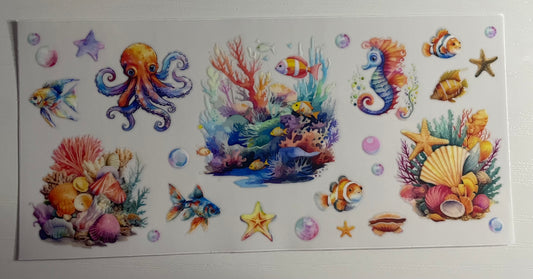 Sea Creatures Wrap #3