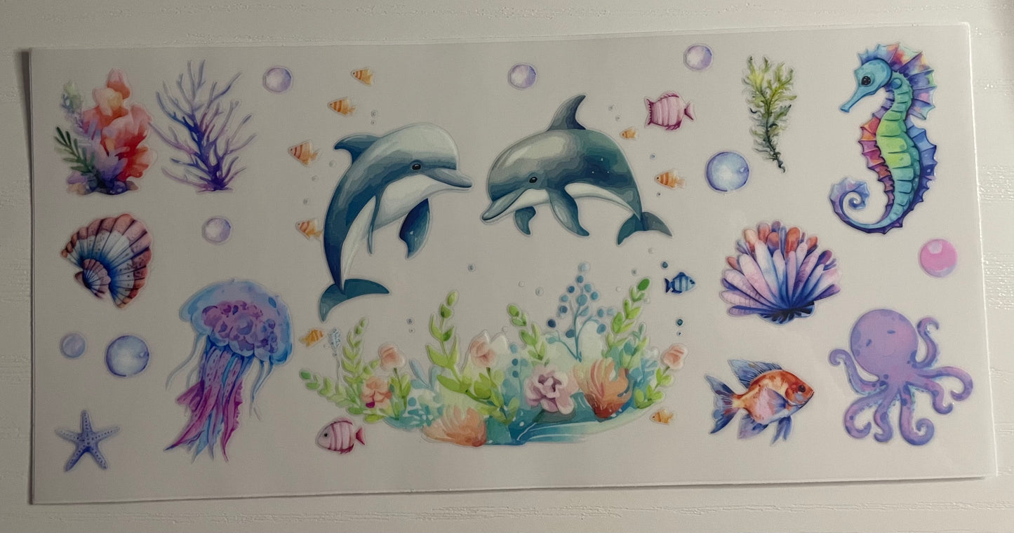 Sea Creatures Wrap #7