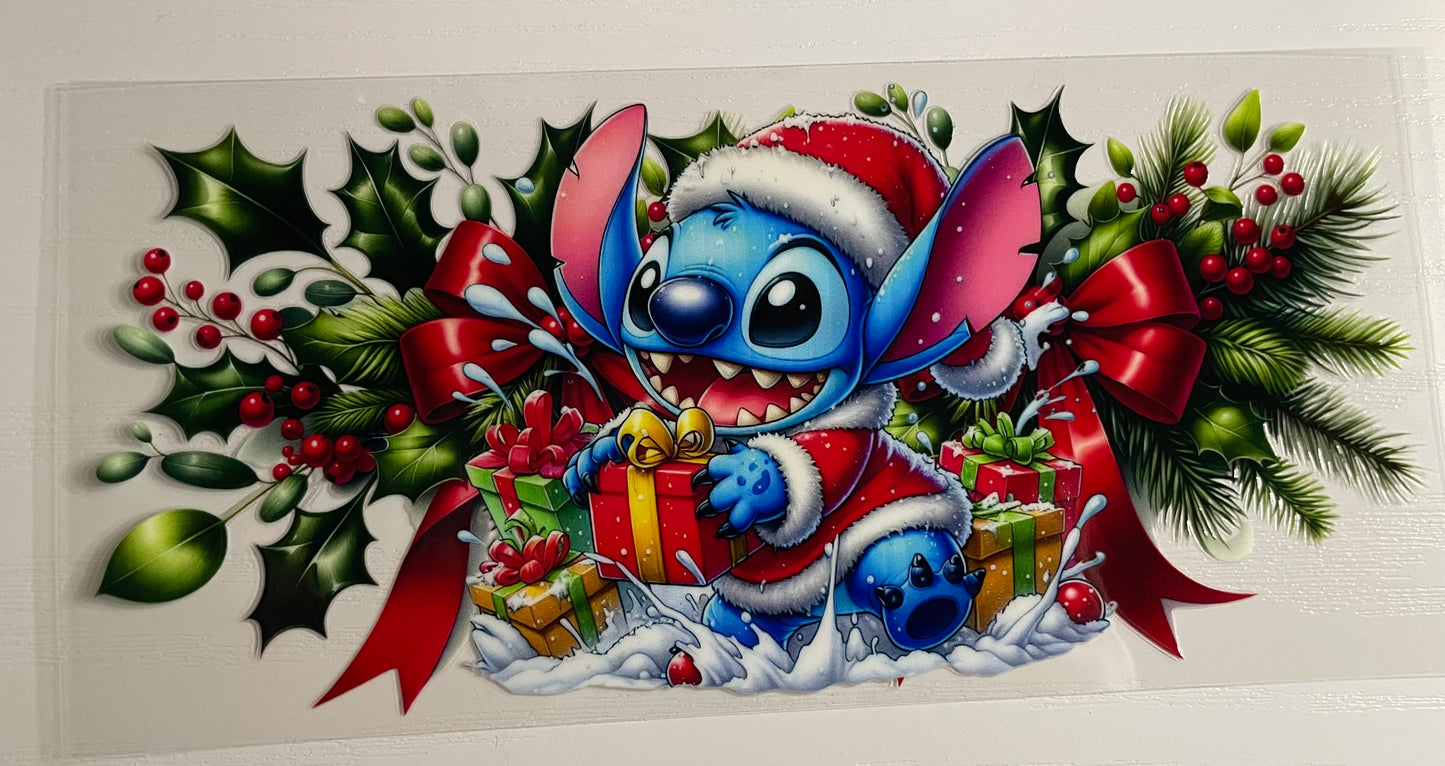 Blue monster Christmas