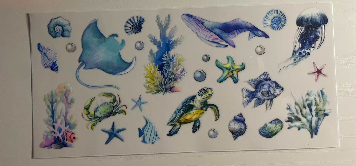 Sea Creatures Wrap #5