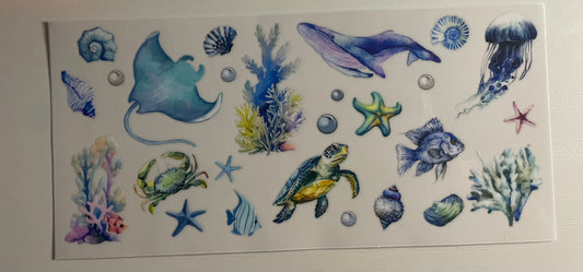 Sea Creatures Wrap #5
