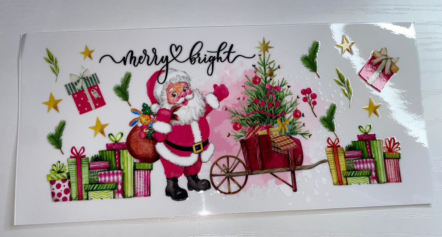 Merry & Bright Santa Wrap