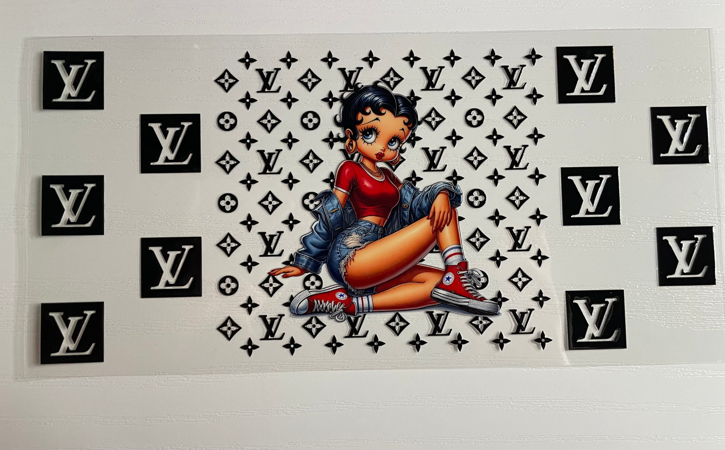 LV BB Denim jacket wrap