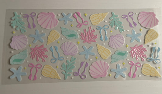 Sea Shells & Bows Wrap