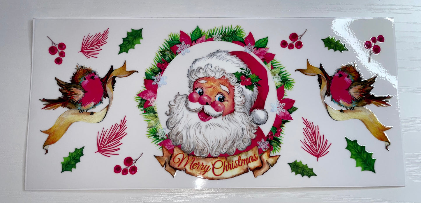 Santa Merry Christmas Wrap