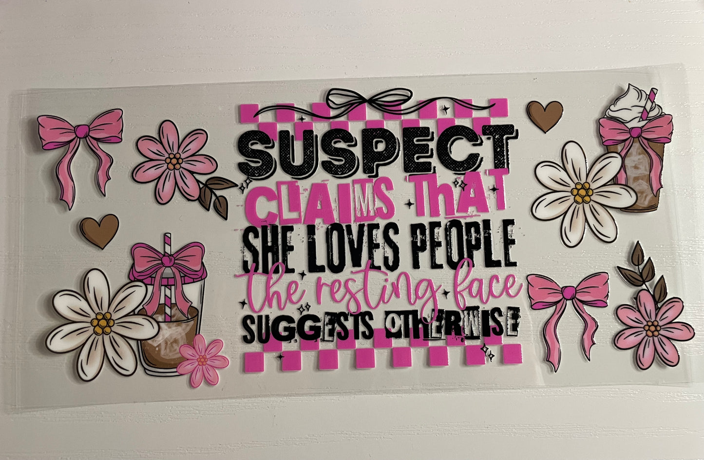 Suspect Claims That She Loves People…
