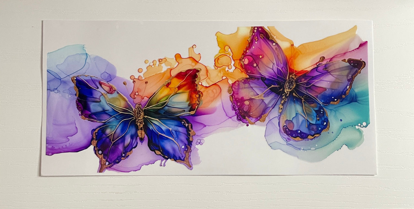 Colorful Butterfly Wrap #2