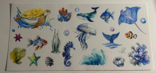 Sea Creatures Wrap #4