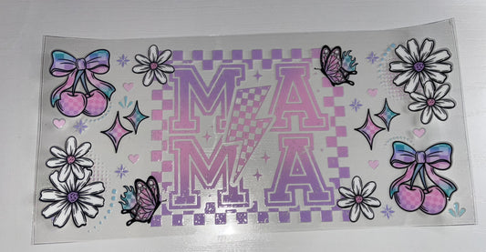 MAMA purple/pink lightening wrap