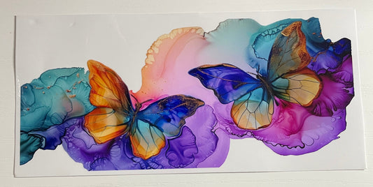 Colorful Butterfly #5 Wrap