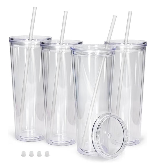 24 oz Snow Globe Tumbler