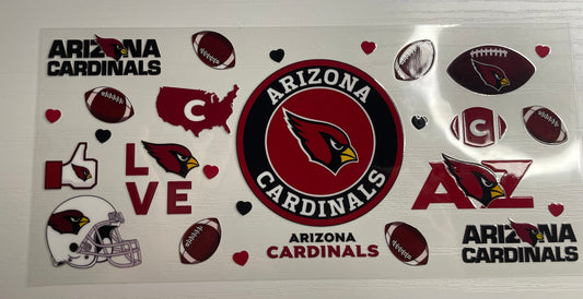 Red Birds Football Wrap